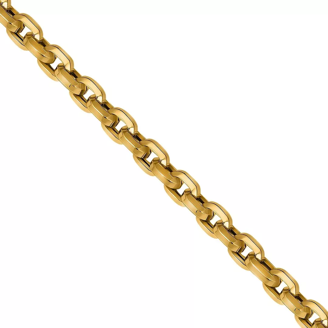 10k Yellow Gold Hermes Link Chain 4.5 mm