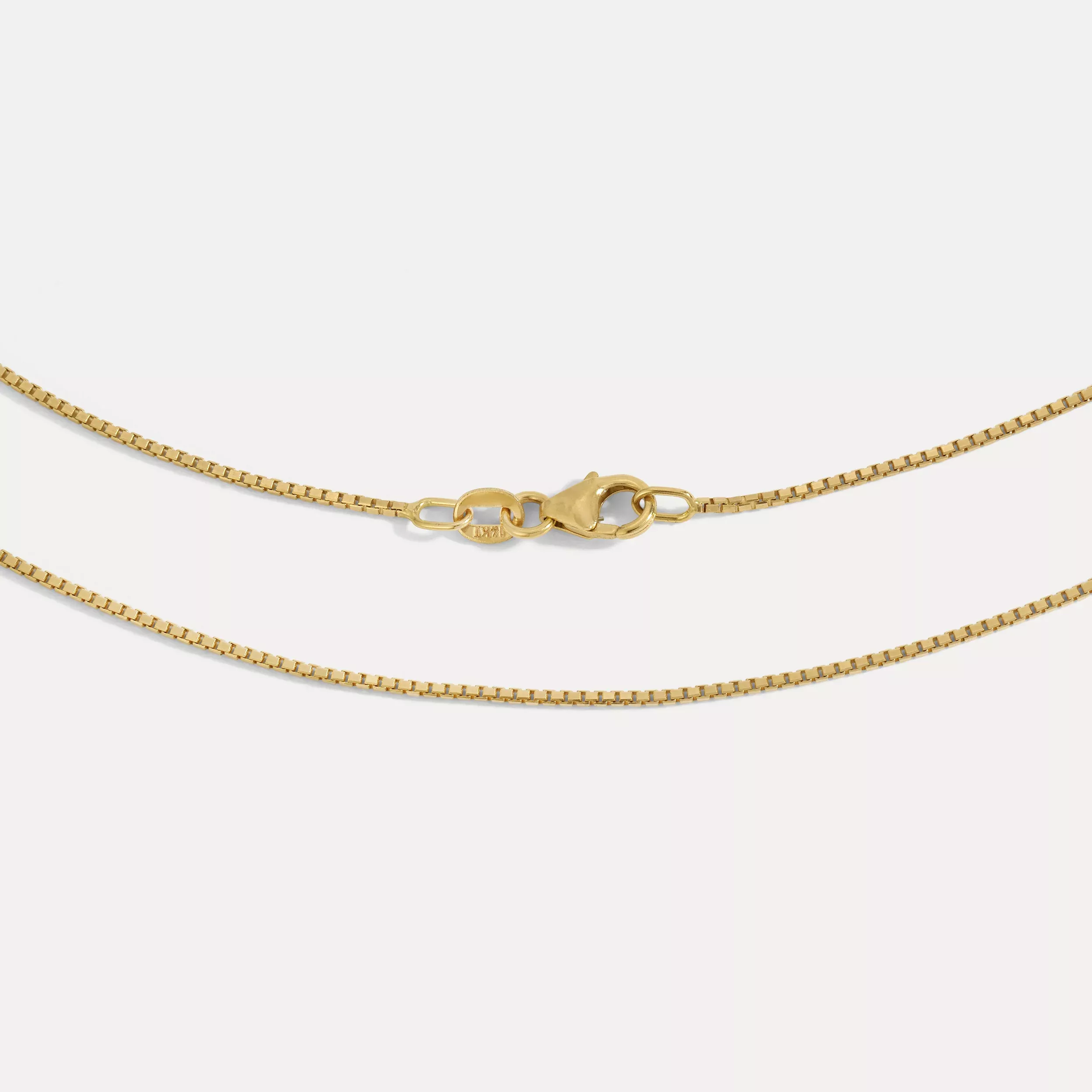 14K Classic Box Chain