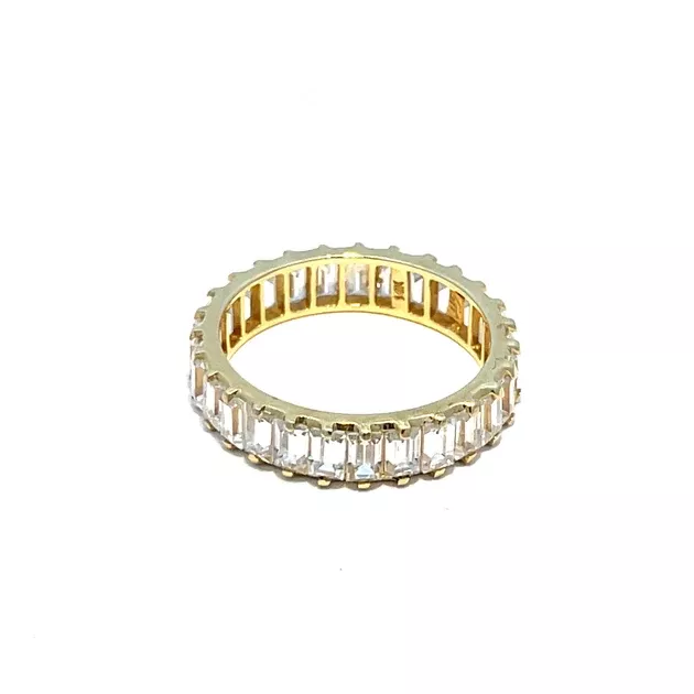 14K Yellow Gold Eternity Band