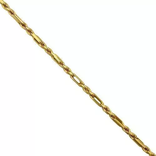 14k Yellow Gold Milano Link Chain 4.5 mm