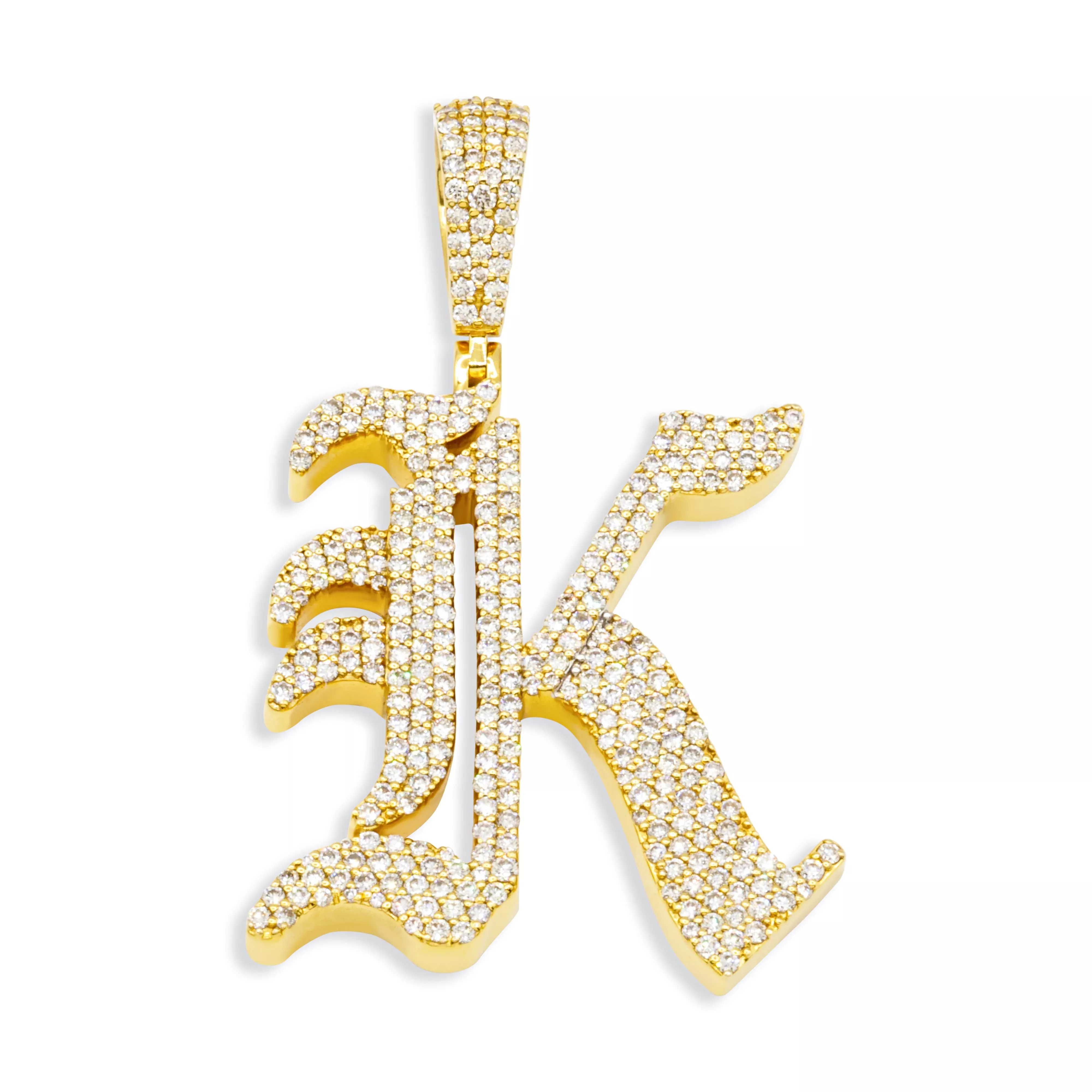 14kt K Pendant Yellow Gold 3.22 CtW