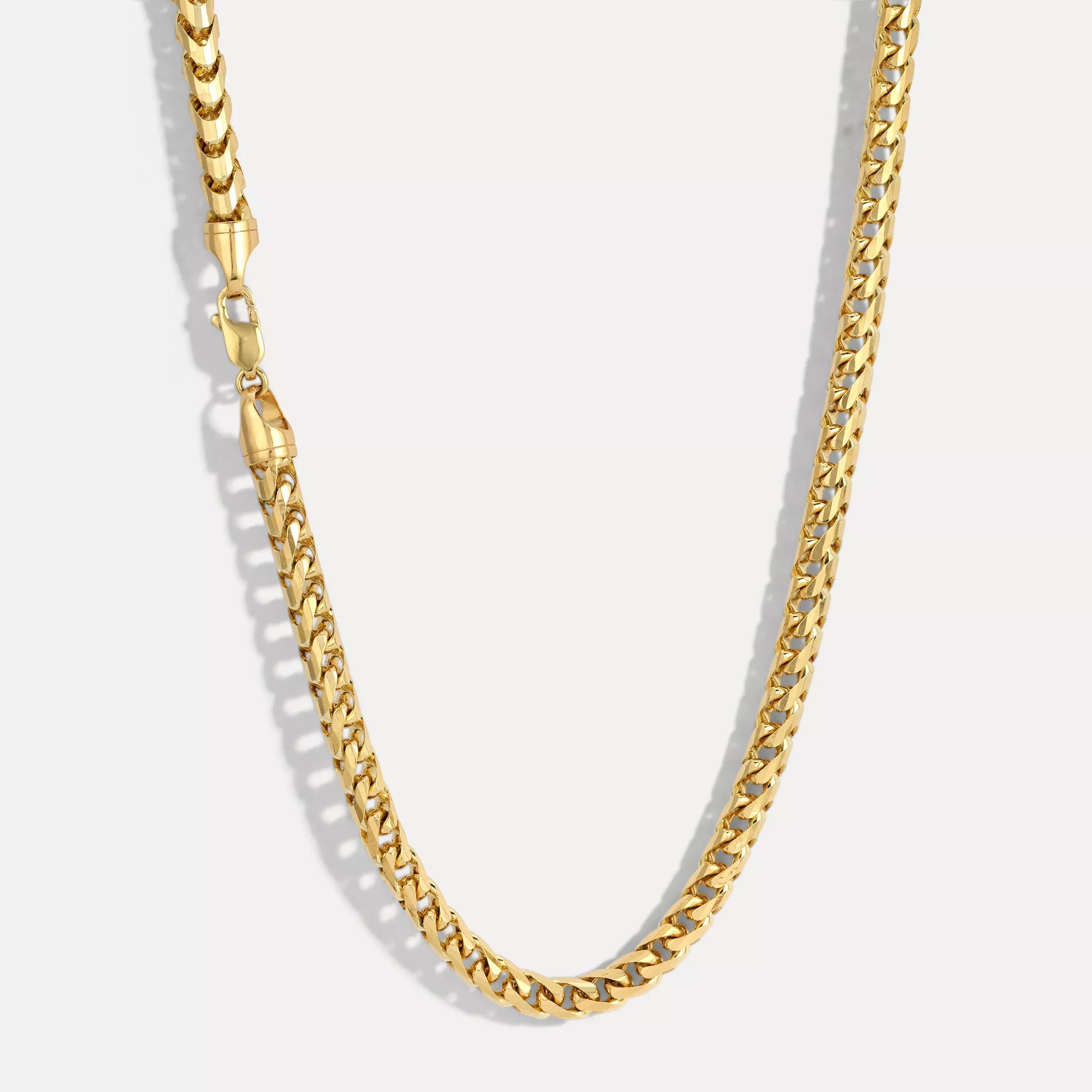 18K USA Franco Chain (Diamond Cut)