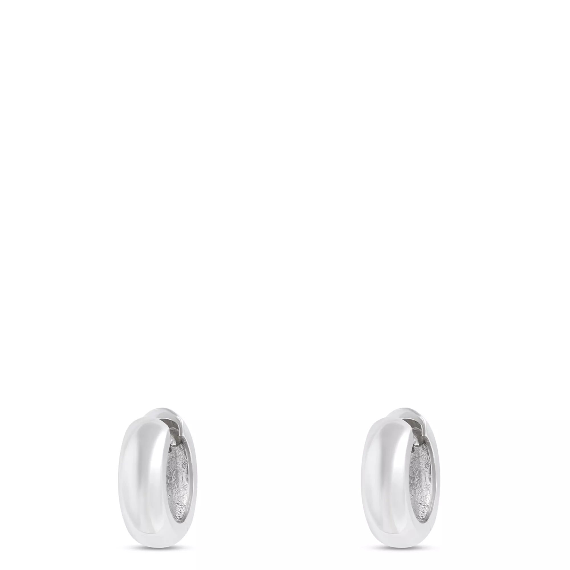 20MM Hoop Earrings, Sterling Silver