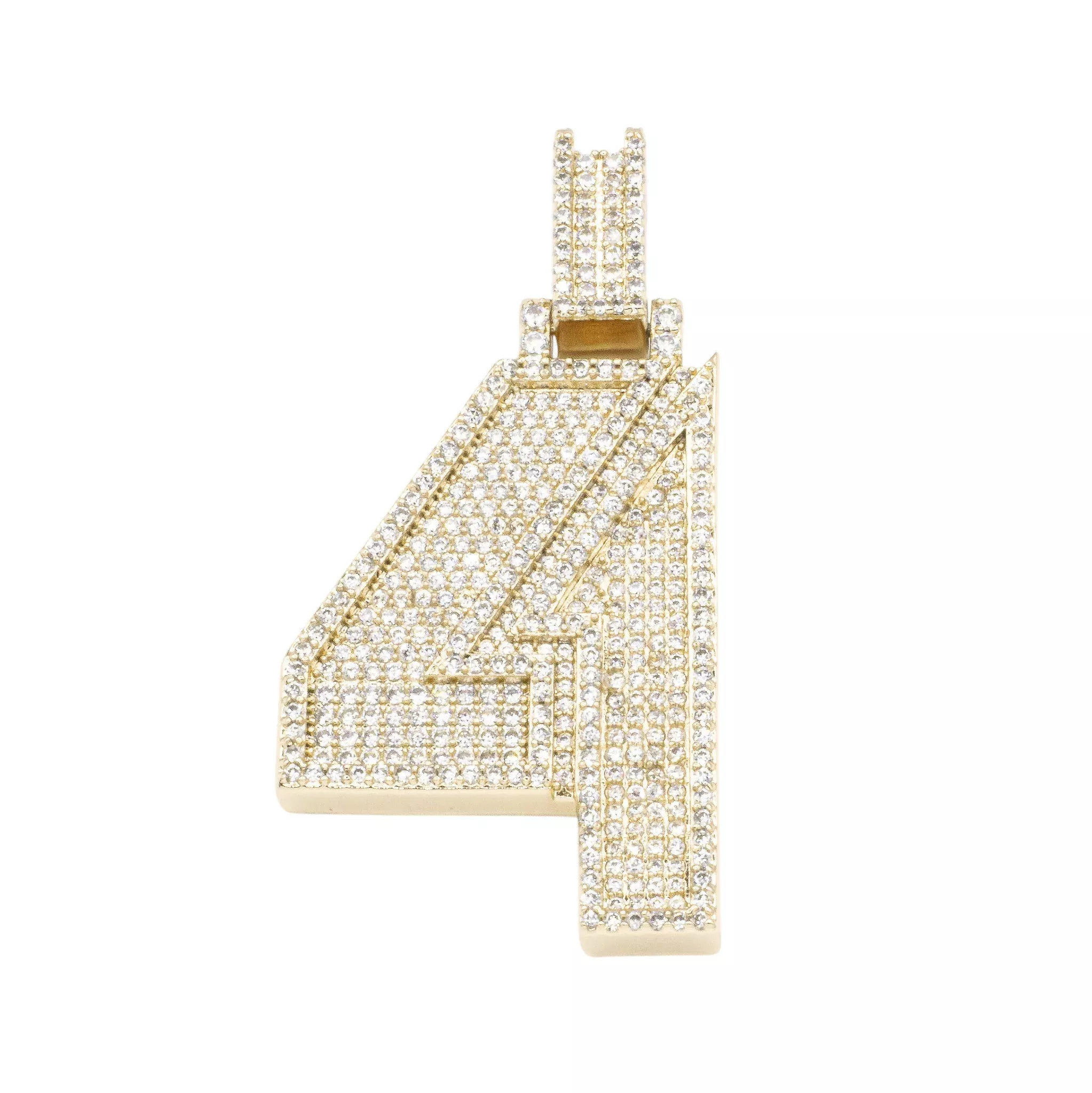 41 Collab Pendant 18K Yellow Gold Plated with Swarovski