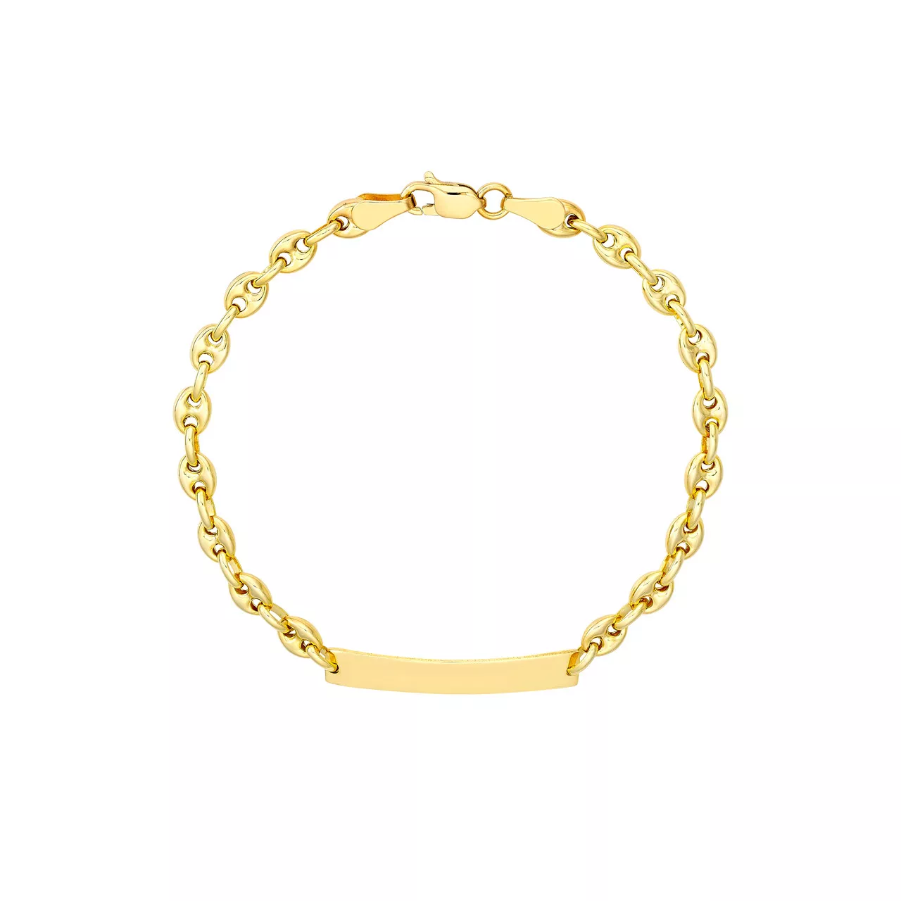 6-Inch Children's Puff Mariner ID Bracelet
