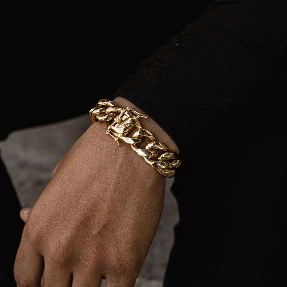 Cuban Link Bracelet 16mm