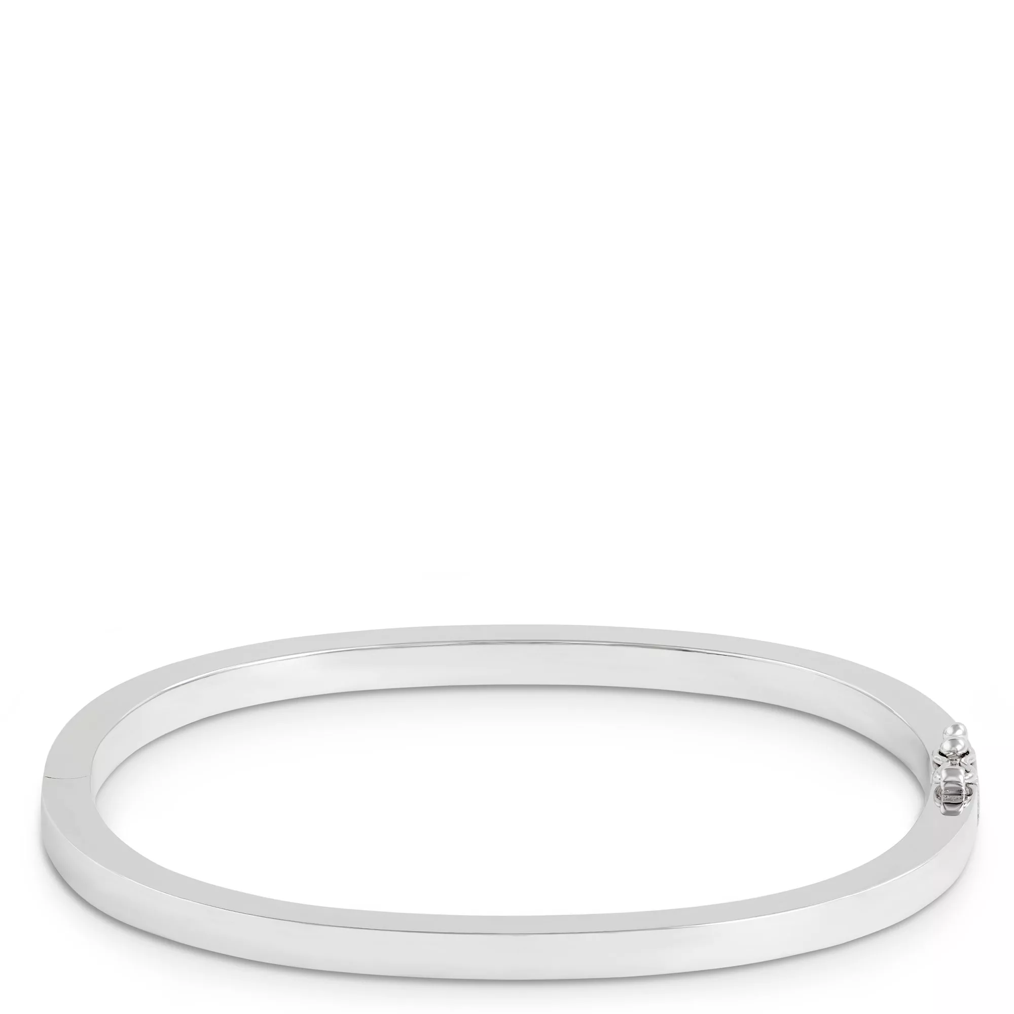 Cushion Shaped Bracelet, Sterling Silver