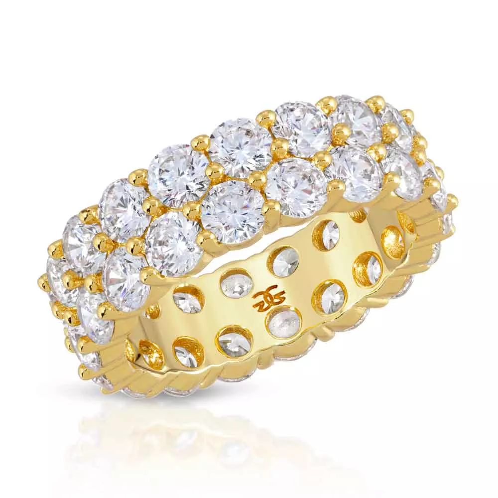 Diamond Dual Eternity Ring