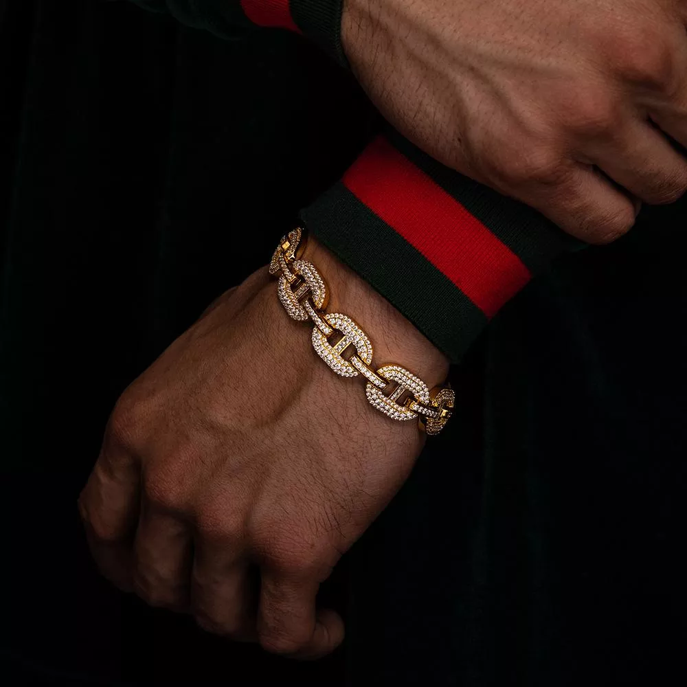 Diamond Mariner Bracelet 15mm