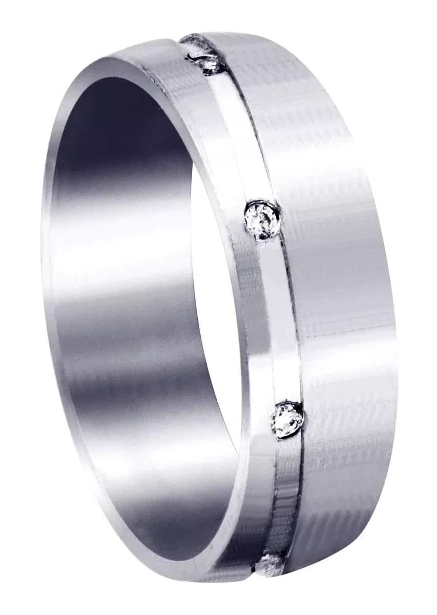 Diamond Mens Wedding Band | 0.16 Carats (Jamison)