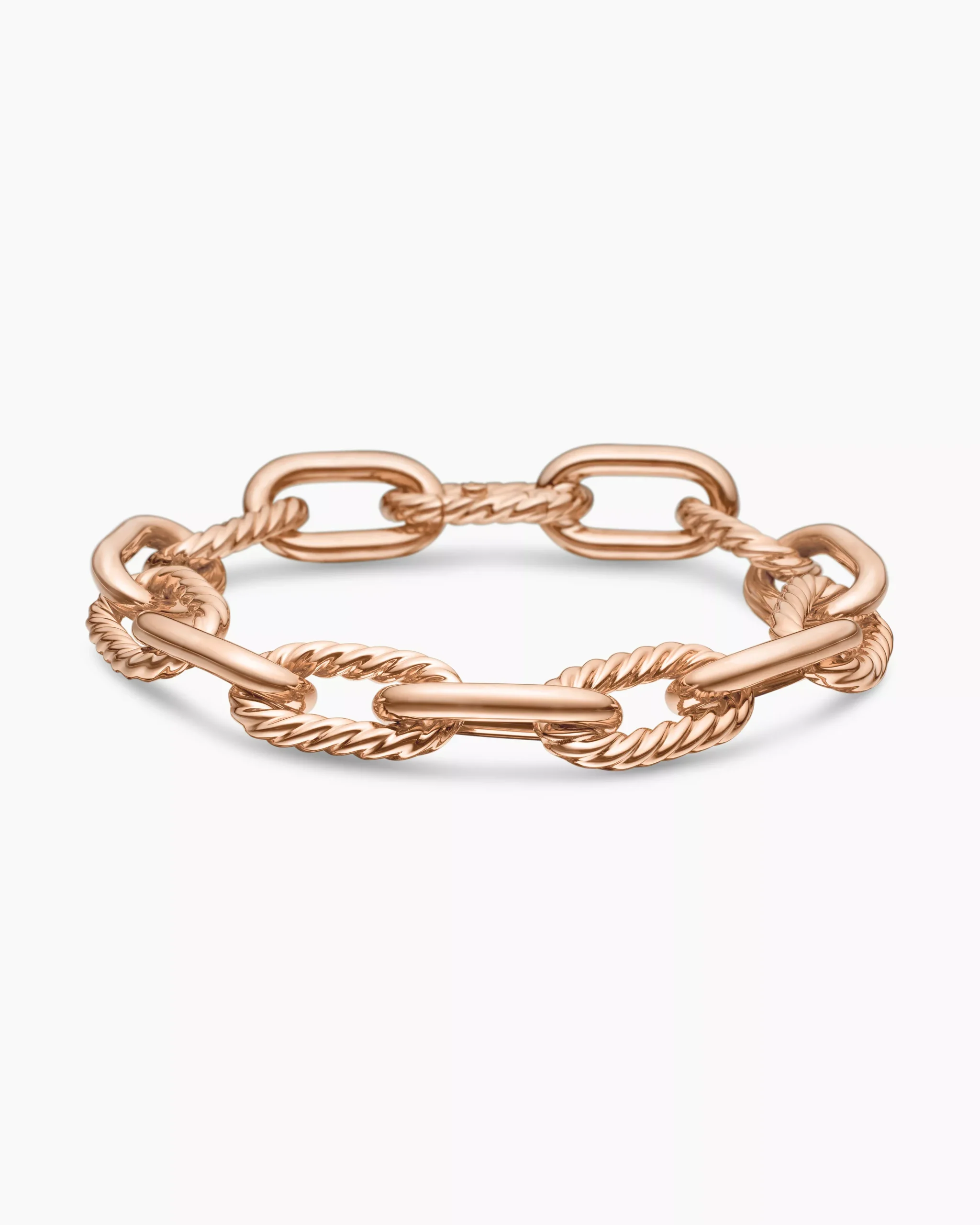 DY Madison Chain Bracelet 18K Rose Gold, 11mm