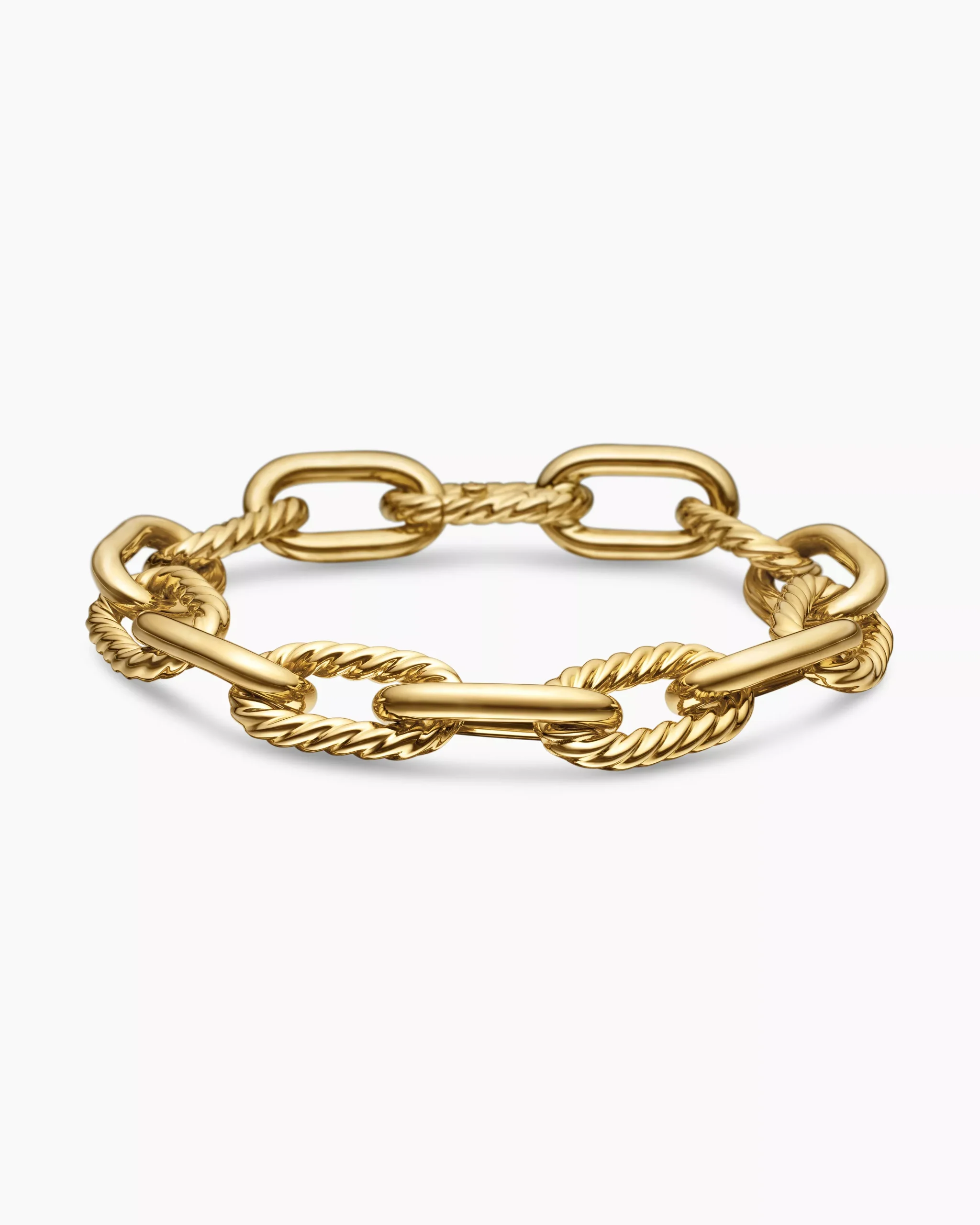 DY Madison Chain Bracelet 18K Yellow Gold, 11mm