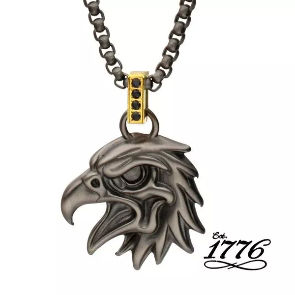 EST. 1776: Eagle Skull Pendant