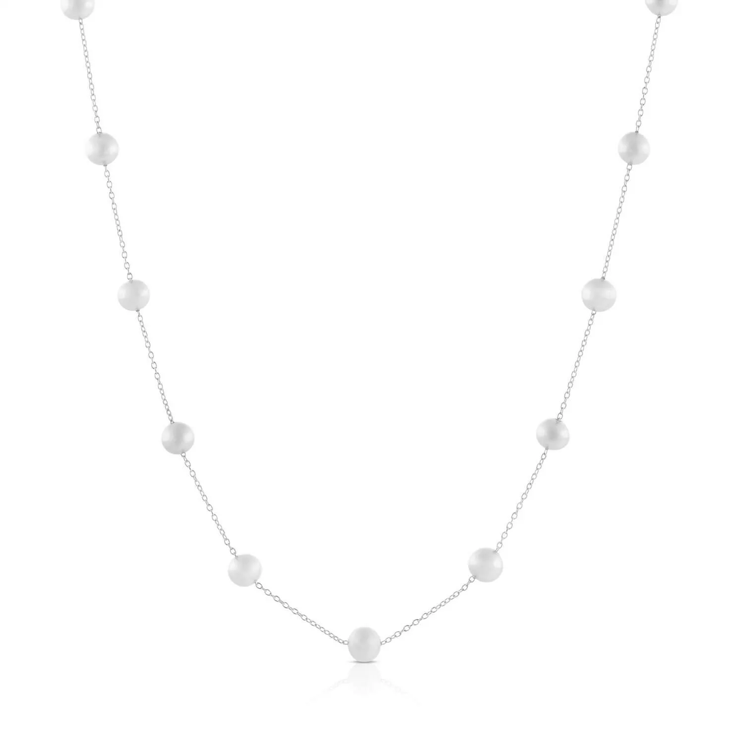 Freshwater Cultured Pearl Necklace 14K