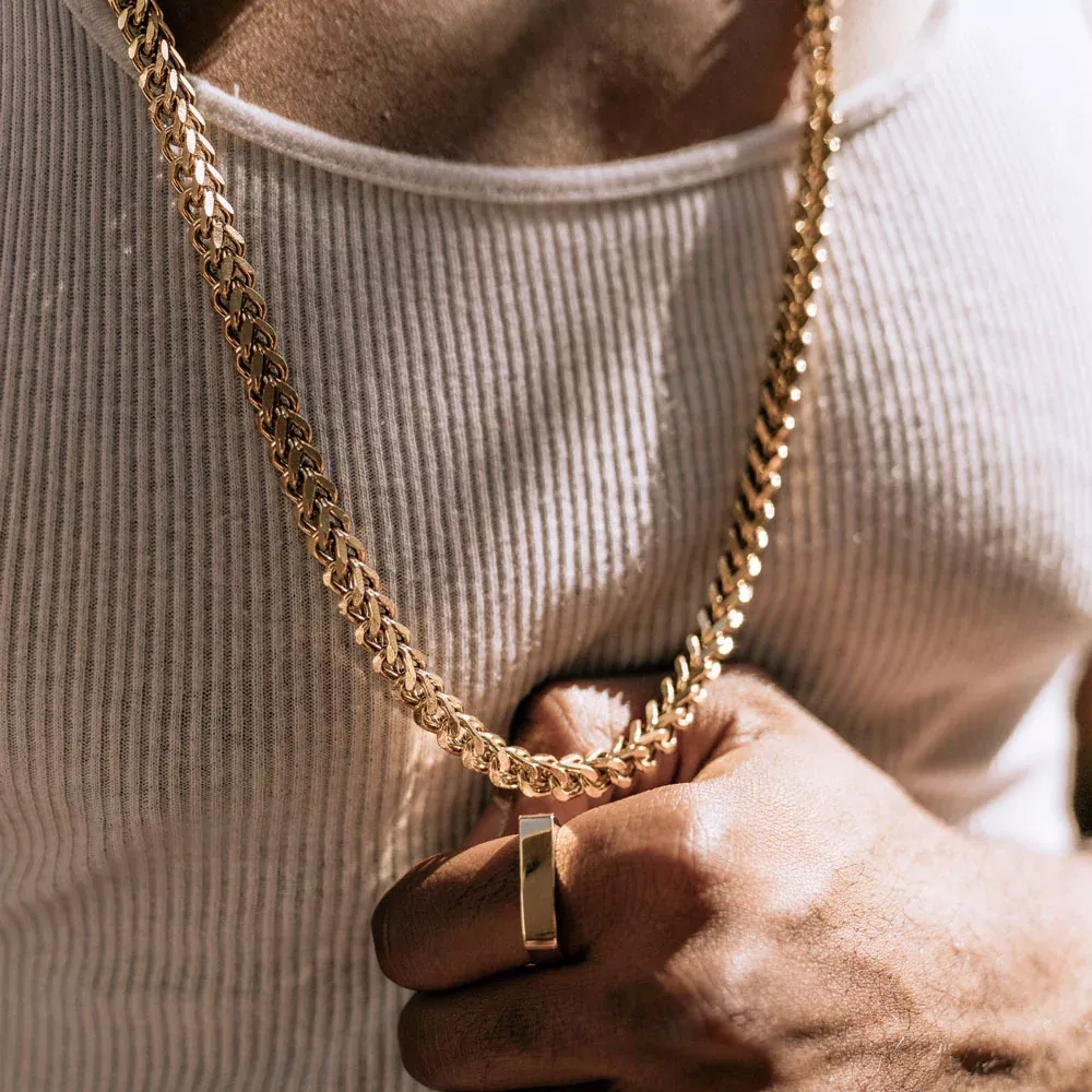 Gold Franco Chain 6mm
