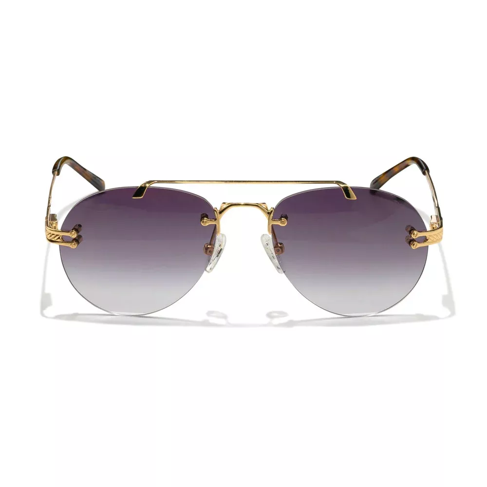Helios Aviator Frameless Sunglasses