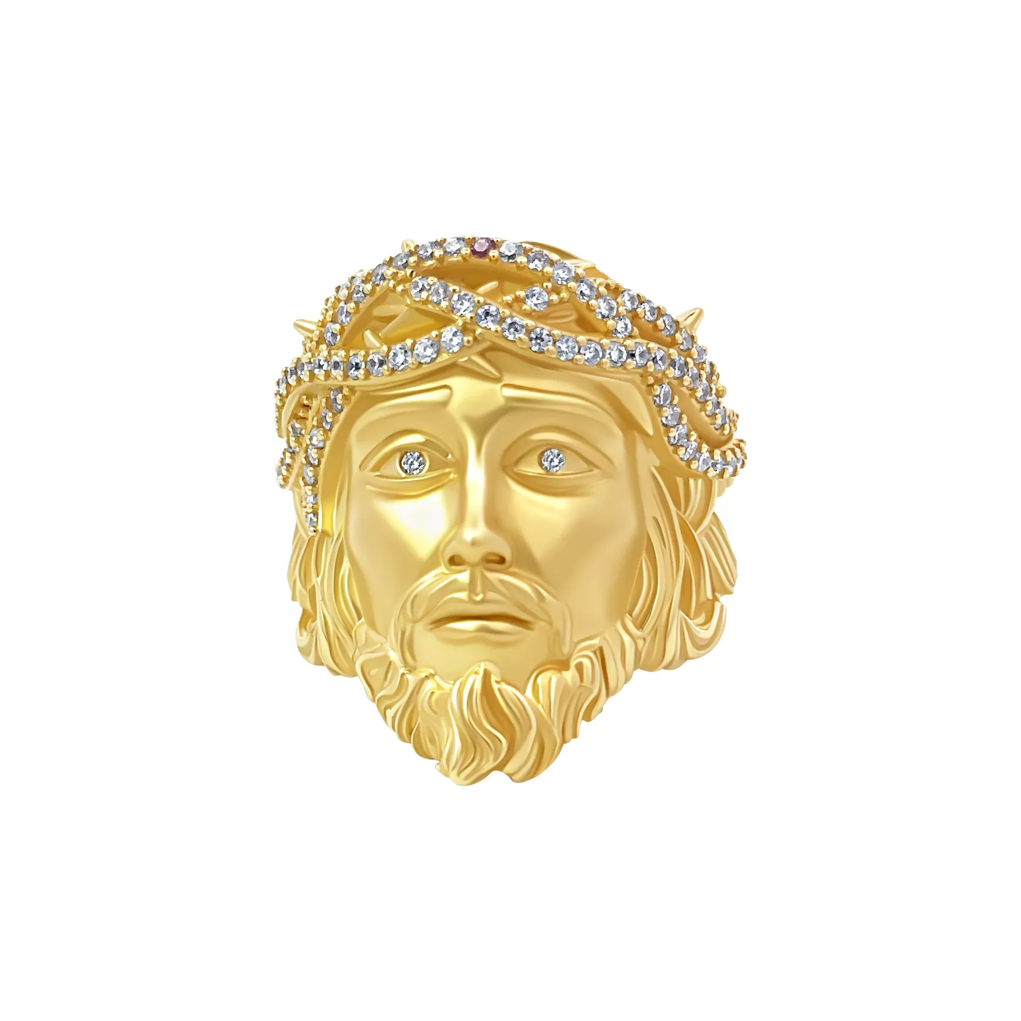 Jesus Face Ring