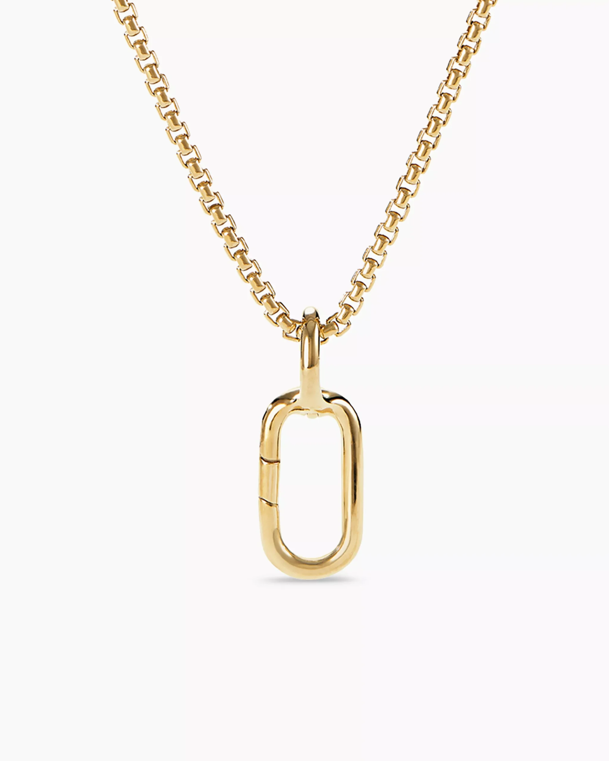 Lexington Amulet Holder 18K Yellow Gold, 21mm