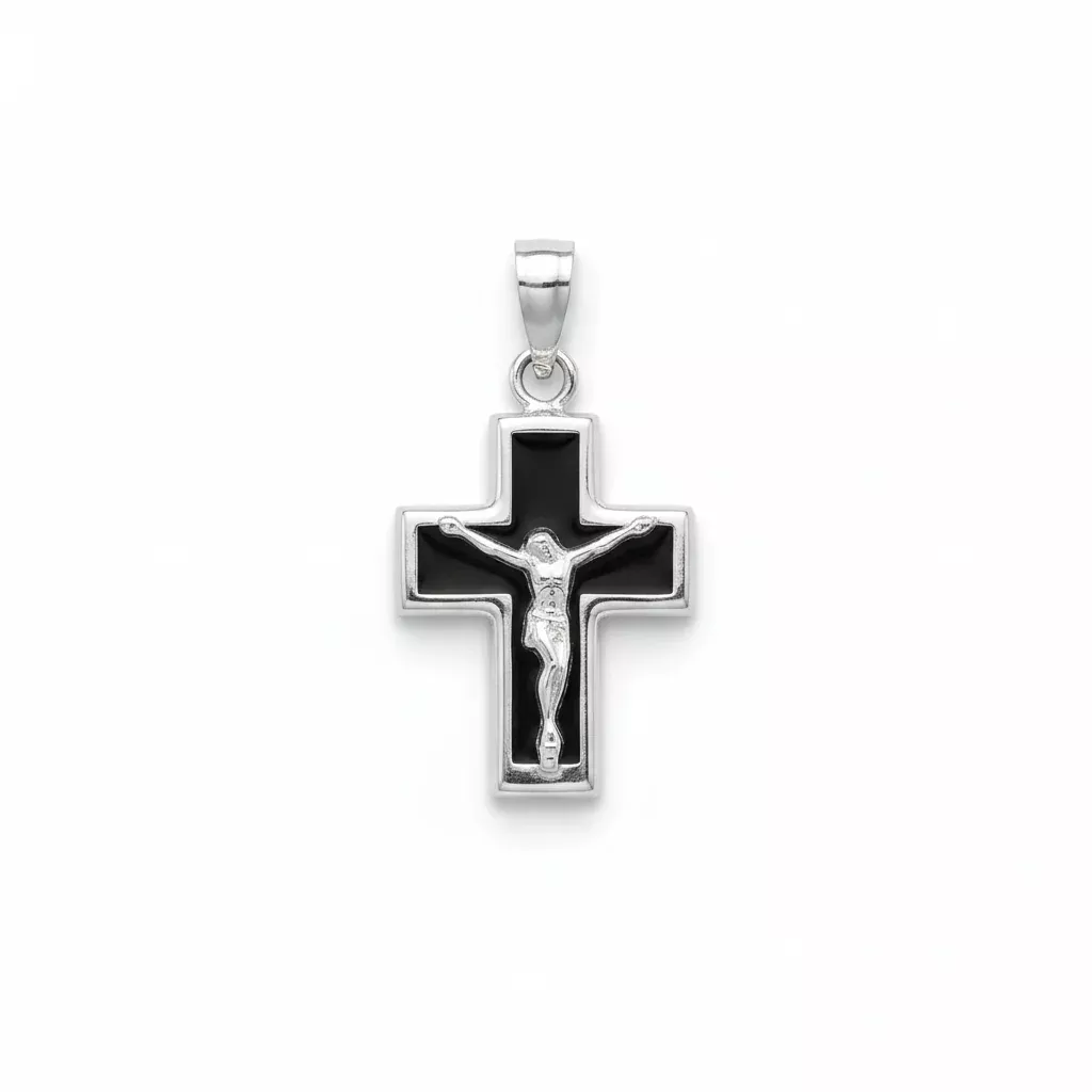 Onyx Micro Cross 14K