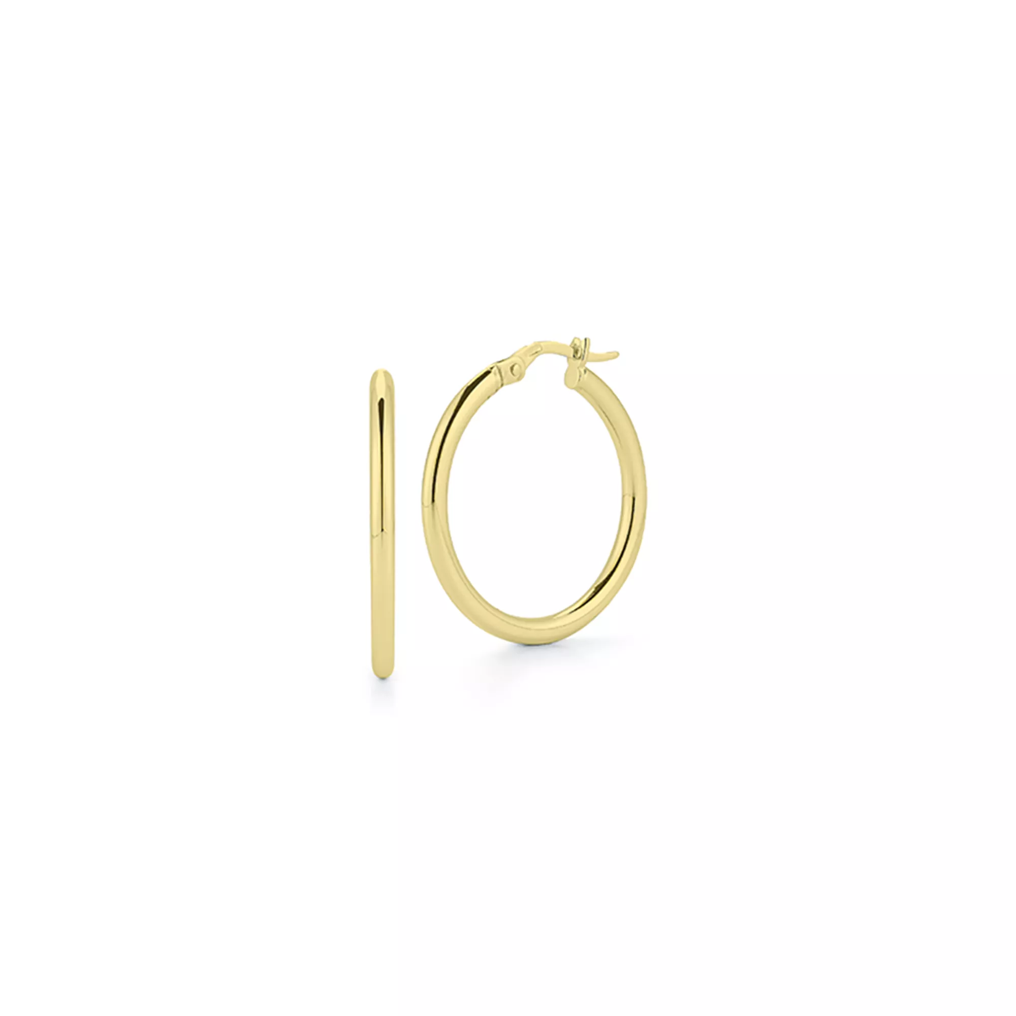Roberto Coin 18k Yellow Gold The Perfect Hoop Small Earrings