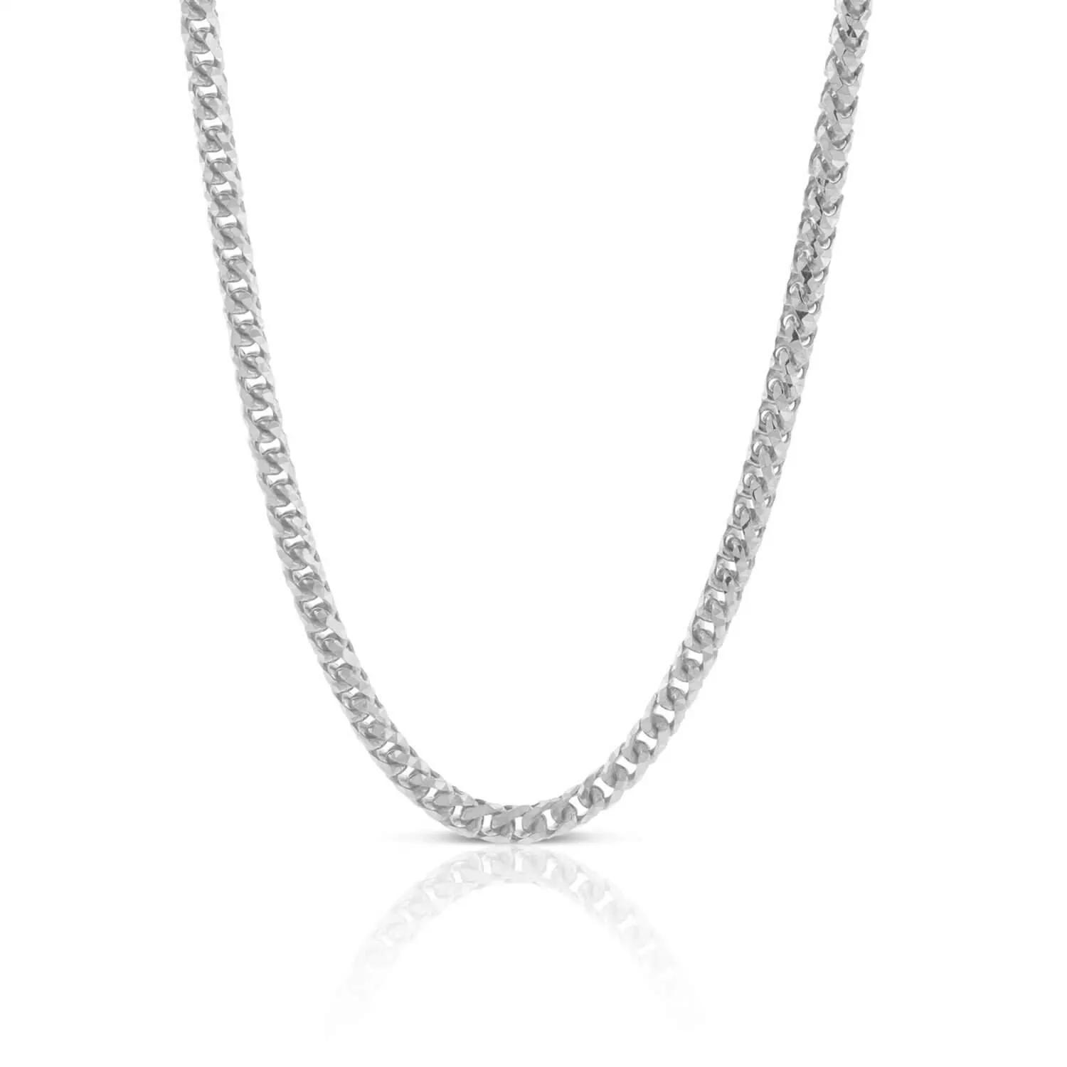 Toscano Diamond Cut Round Franco Chain 14K, 24"