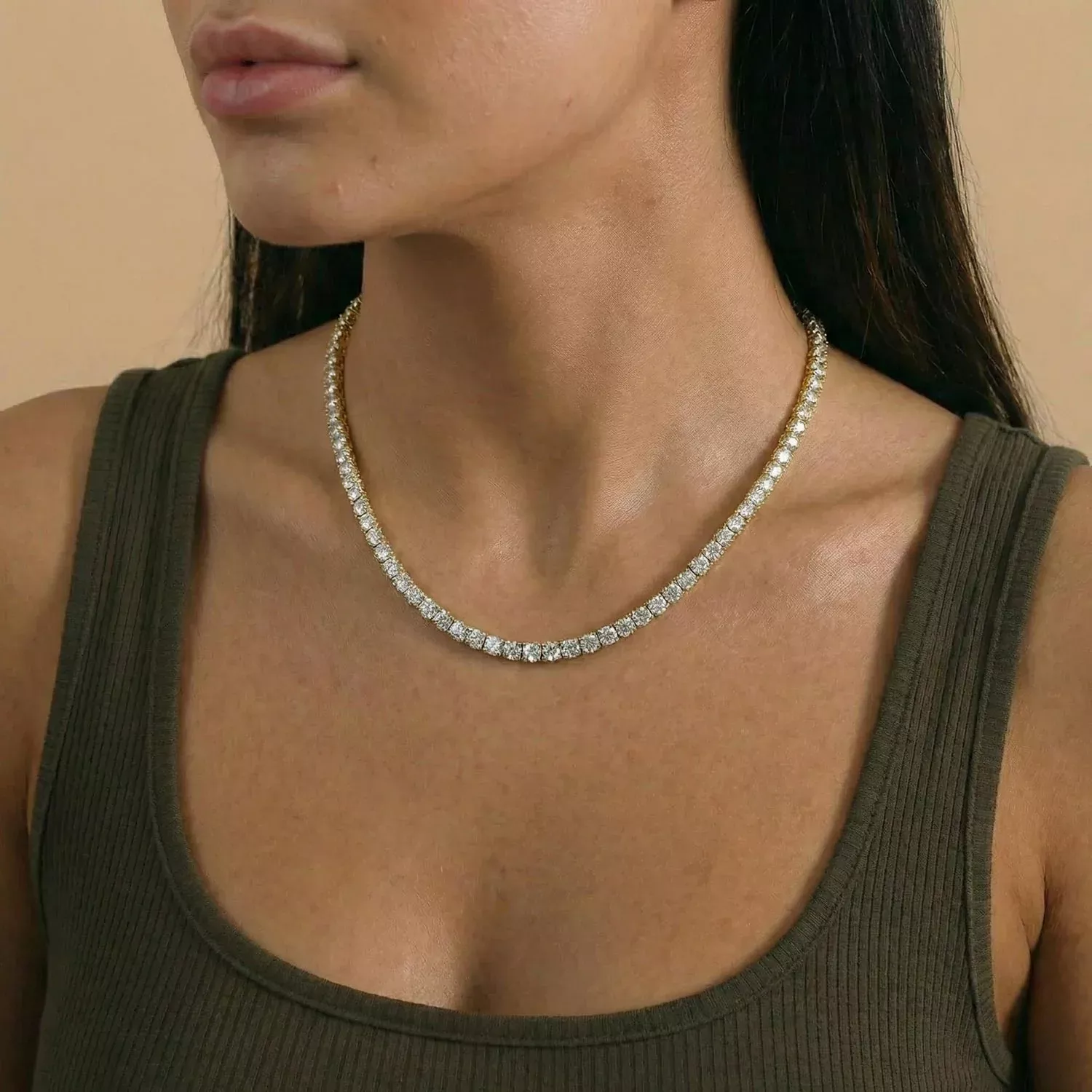 Women's Diamond Tennis Chain 4MM