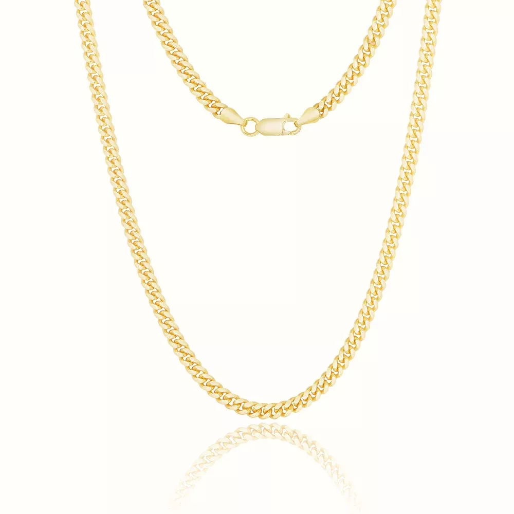 Women's Vermeil Cuban Chain 5mm