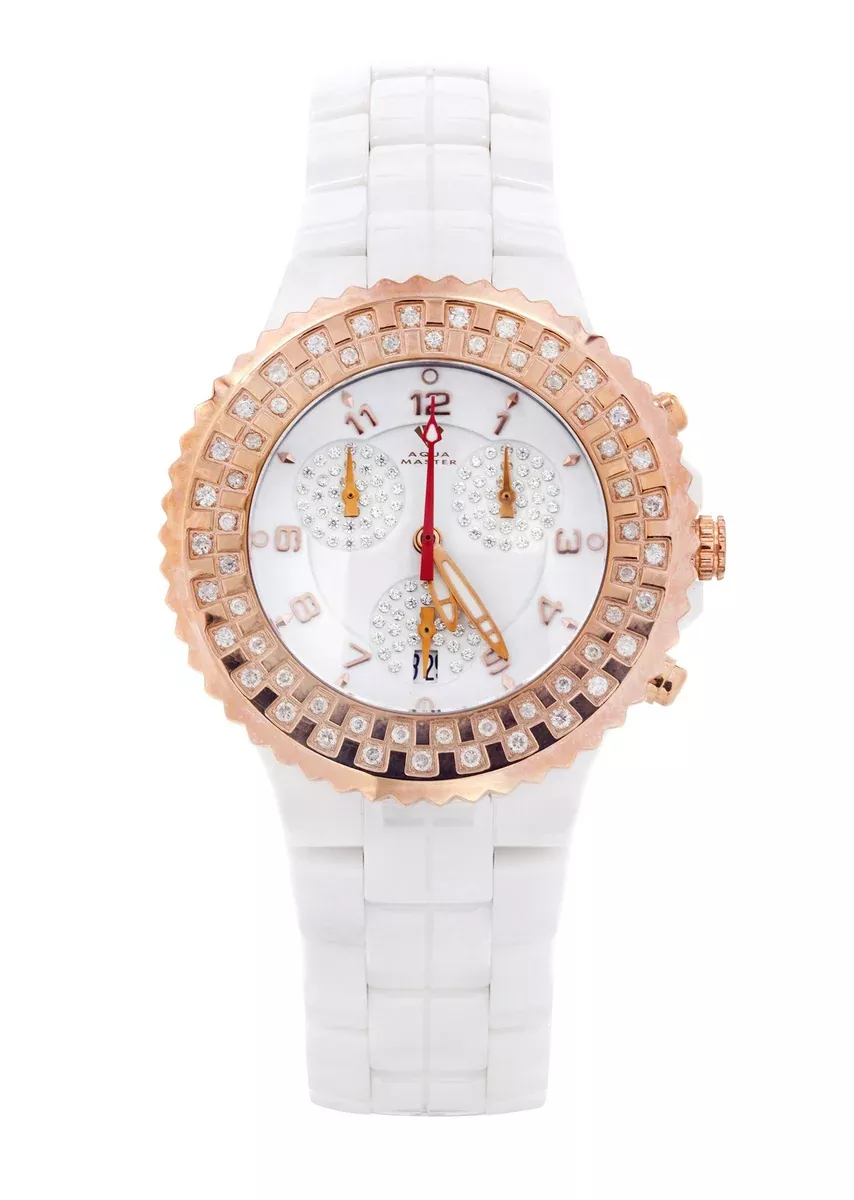Womens Rose Gold Tone Diamond Watch | Appx 1.1 Carats