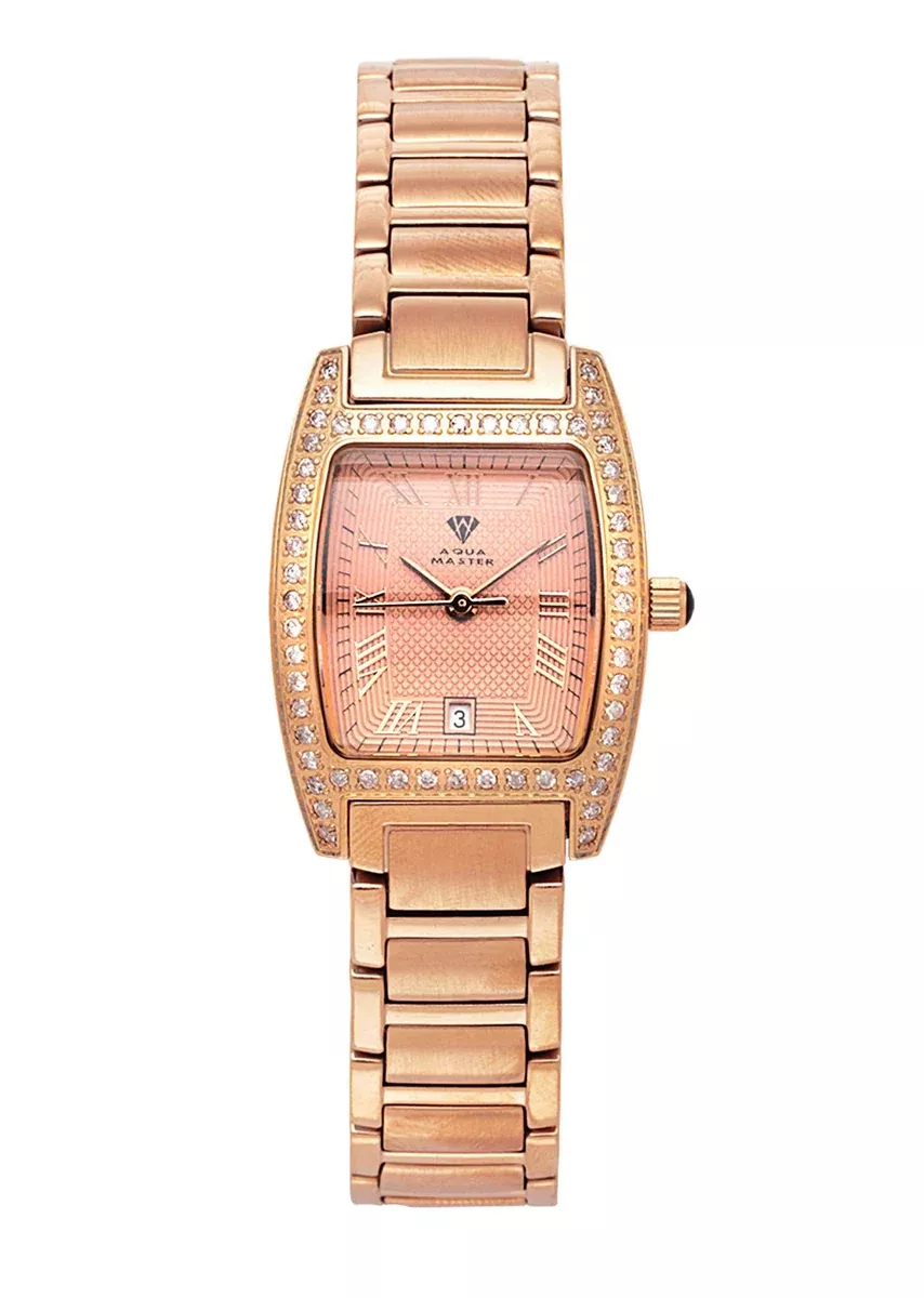 Womens Rose Gold Tone Diamond Watch | Appx 1.11 Carats