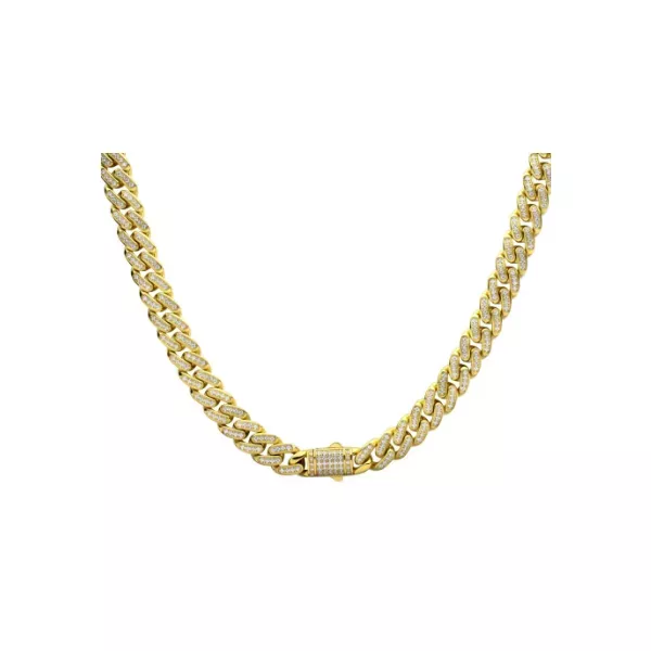 Yellow Stainless Steel Men's Necklace